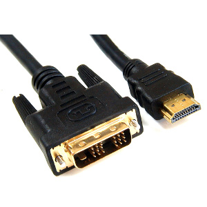 500236/20BK - HDMI to DVI-D Single Link Cable - Male to Male - 20ft