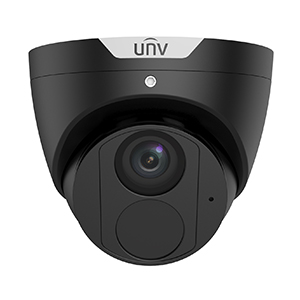 IPC3615SB-ADF28KM-I0-BK - Uniview - 5MP HD LightHunter IR 2.8mm Fixed Lens Turret Network Camera - Black