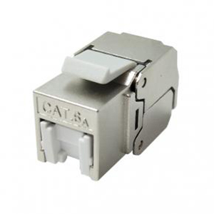 102676-S - CAT6A - RJ45 - FTP 180 Degree, Shielded Toolless Keystone Jack Insert