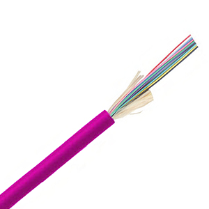 160214FT - OM4 Fiber Optic Cable, Indoor/Outdoor, 12-Strand, Multimode, 50/125, Plenum (CMP) - PER FT