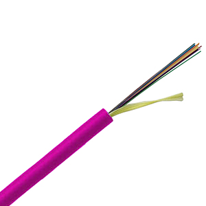 160216FT - OM4 Fiber Optic Cable, Indoor/Outdoor, 6-Strand, Multimode, 50/125, Plenum (CMP) - PER FT