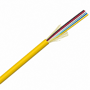 160304FT - Fiber Optic Cable, Indoor/Outdoor, 6-Strand, Singlemode, Tight Buffered, 8.3mu, Plenum (CMP) PER FT