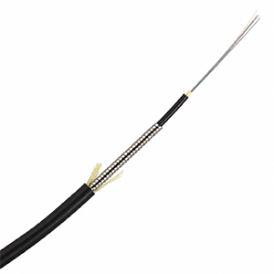 160406-SMFT - Tinifiber - 6 Fiber OS2 900um Plenum Indoor/Outdoor Armored Fiber Optic Cable - Per Ft