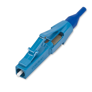 163209 - Unicam High-performance Connector, LC, Single-mode (OS2), Ceramic Ferrule, Blue H