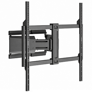 309114BK - Ultra-Slim Heavy-Duty Full-Motion TV Mounts: 50in-100in Screens