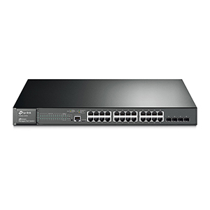 TL-SG3428MP - TP-Link - JetStream 28-Port Gigabit L2 Managed PoE+ Switch with 4 SFP Slots