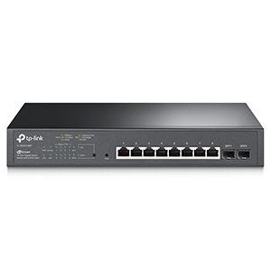 TL-SG2210MP - TP-LINK - JetStream 10-Port Gigabit Smart Switch with 8-Port PoE+