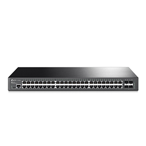 TL-SG3452 - TP-LINK - JetStream 48-Port Gigabit L2 Managed Switch with 4 SFP Slots