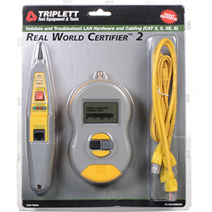 109395 - Real World Certifier 2 Cable Category Tester with Probe - (RWC1000KCS)