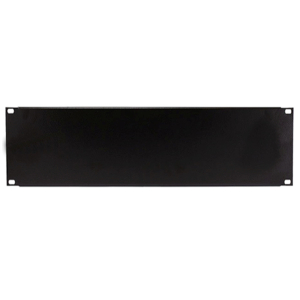 120158-3U - 19" Rack Mount Solid Steel Blank Panel Filler - 3U