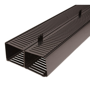 120204-S - Vertical Slotted Duct - Double Sided - 78"H x 10"W x 4"D