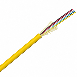 160314 - Fiber Optic Cable, Indoor/Outdoor, 12-Strand, Singlemode, Tight Buffered, 8.3mu, Plenum (CMP) - PER