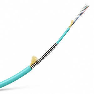 160448R-SMFT - Tinifiber - 48 Fiber OS2 Single Mode 250um Plenum Indoor/Outdoor Armored Fiber Optic Cable - Per Ft