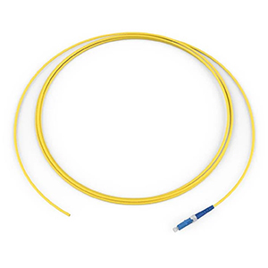 161206P-1 - 1-Strand 1m LC/UPC Singlemode Yellow Jacket LSZH Pigtail