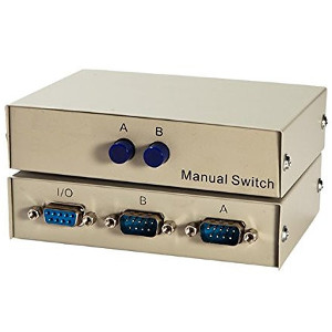 250506 - 2-Port DB9 RS232 Serial Switch