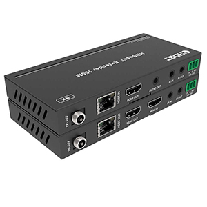 301302 - HDBaseT HDMI Extender over CAT5e/6/7 4K at 60Hz with Bi-Directional IR Control up to 500ft