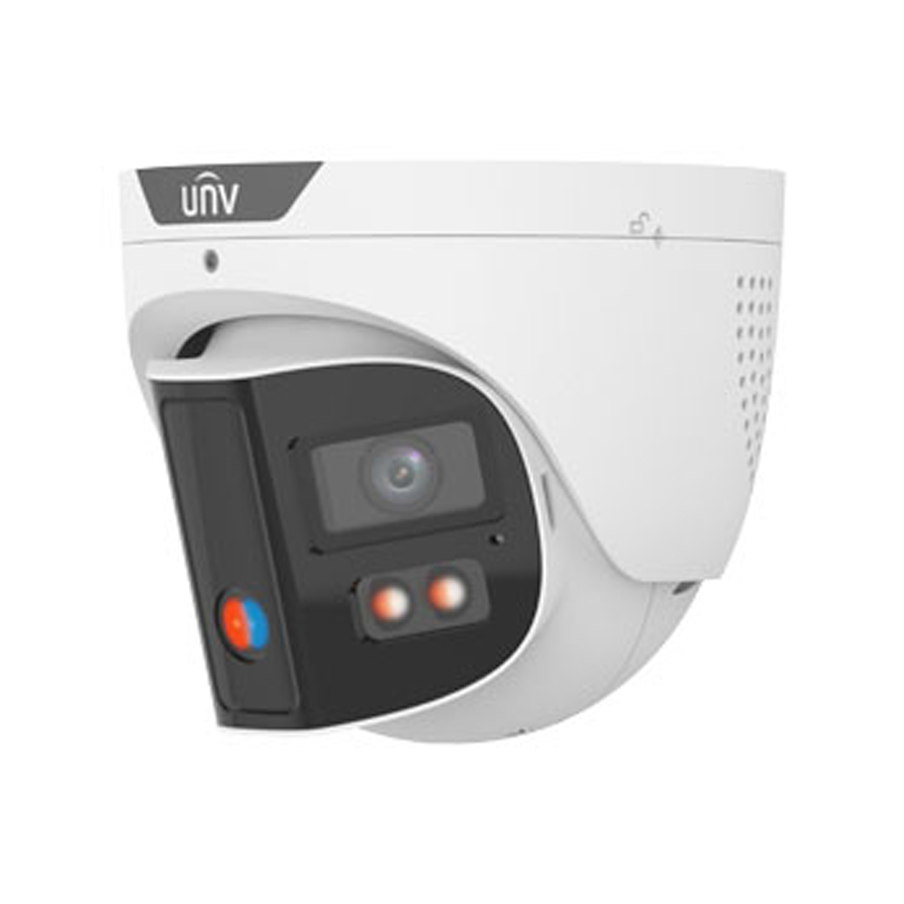 IPC3K28SE-ADF28KMC-DL-I0 - Uniview - 4K HD ColorHunter Omniview Series Light and Audible Warning Fixed Turret Network Camera
