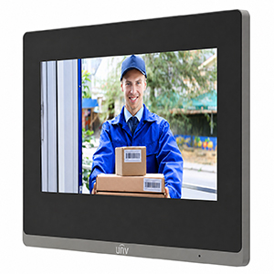 OEI-372S-H-W - Uniview - Wall Mounted 7-Inch Indoor Station (Touch Screen) Open Wire Install