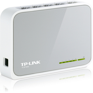 TL-SF1005D - TP-LINK - 5-port Unmanaged Fast Ethernet Desktop Switch