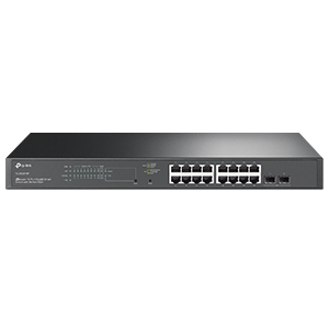 TL-SG2218P - TP-LINK - JetStream 18-Port Gigabit Smart Switch with 16-Port PoE+