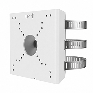 TR-UP06-C-IN-V2 - Uniview - Pole Mounting Bracket for Bullet Junction Box Only