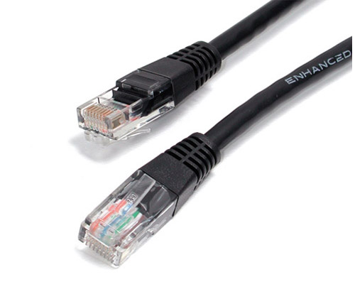thumbnail image 2 of 50-Pack 1ft CAT6 Ethernet Patch Cables – Black, RJ45, 101961BK 2 of 4